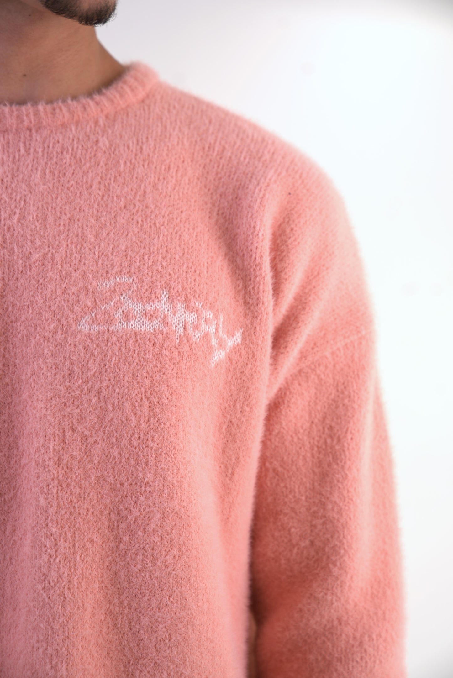 Pink Mohair