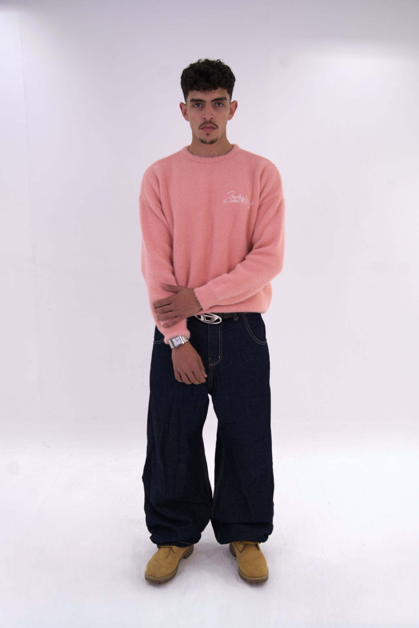 Pink Mohair