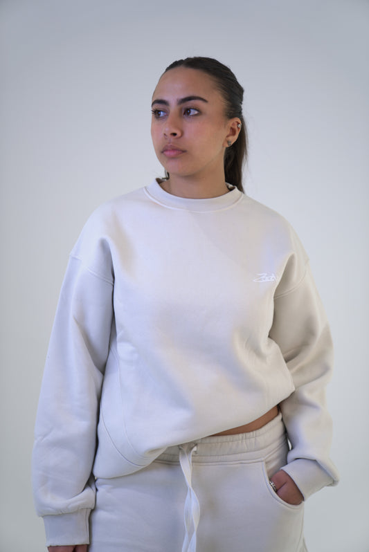 Cream Crewneck