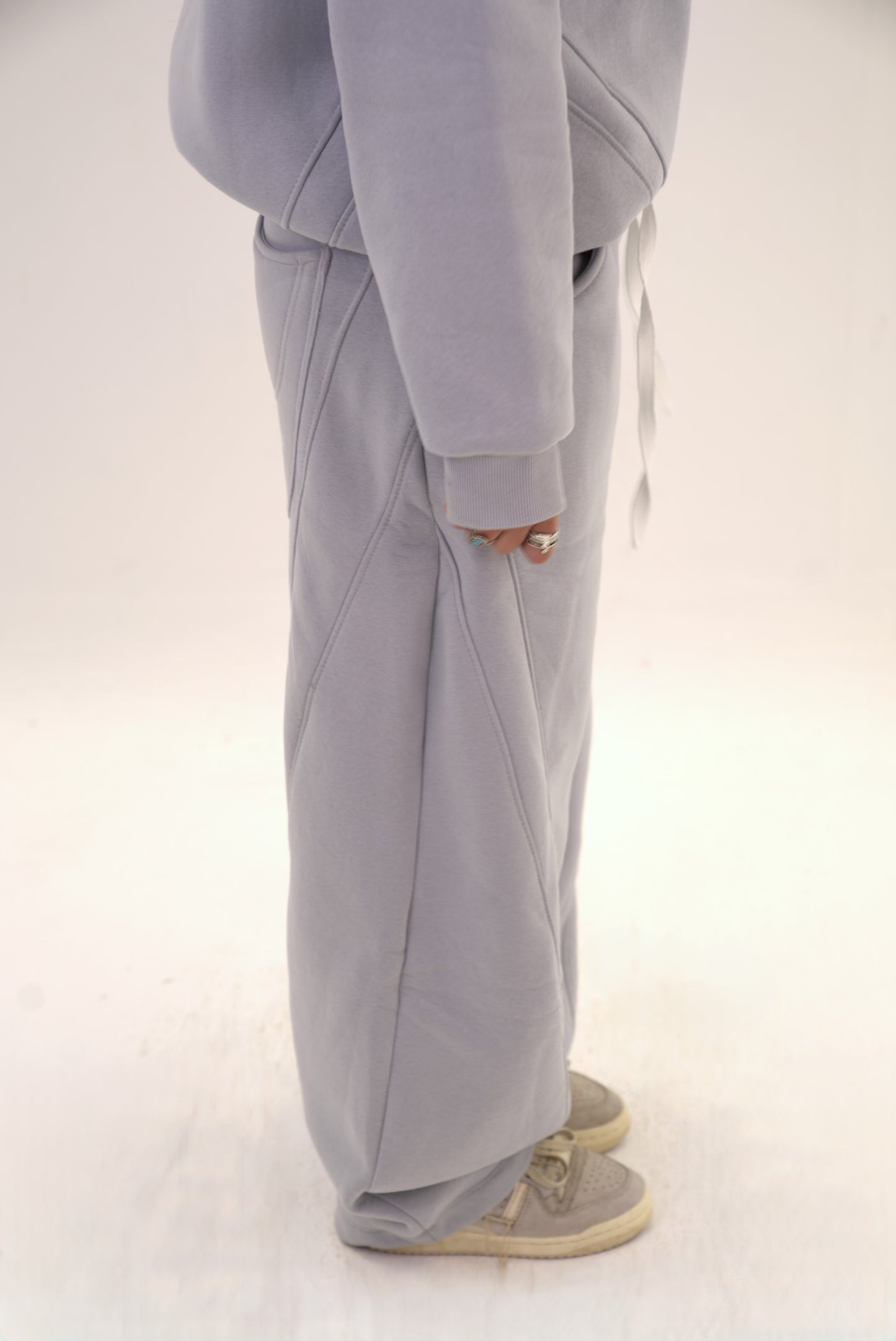 Grey Set crewneck & sweatpants